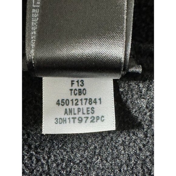 The North Face Womens XS/TP Polartec Recycled Fleece Jacket Black - Picture 7 of 7